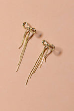 Load image into Gallery viewer, Disco Bow Stud - 18k Gold Plated

