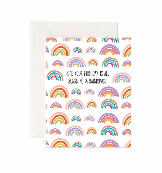 Hope Your Birthday Is All Sunshine & Rainbows!