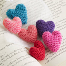 Load image into Gallery viewer, Mini Hearts Crocheted, Valentine&#39;s Day, Gift For Her, Love
