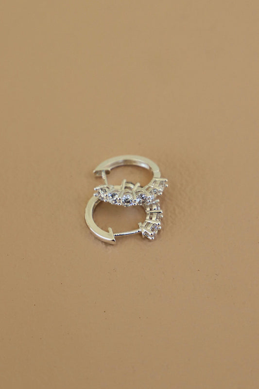 ÉLAN SILVER HOOPS