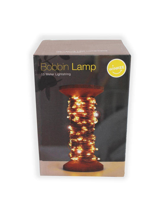 Yarn spool LED fairy lights 15 meters