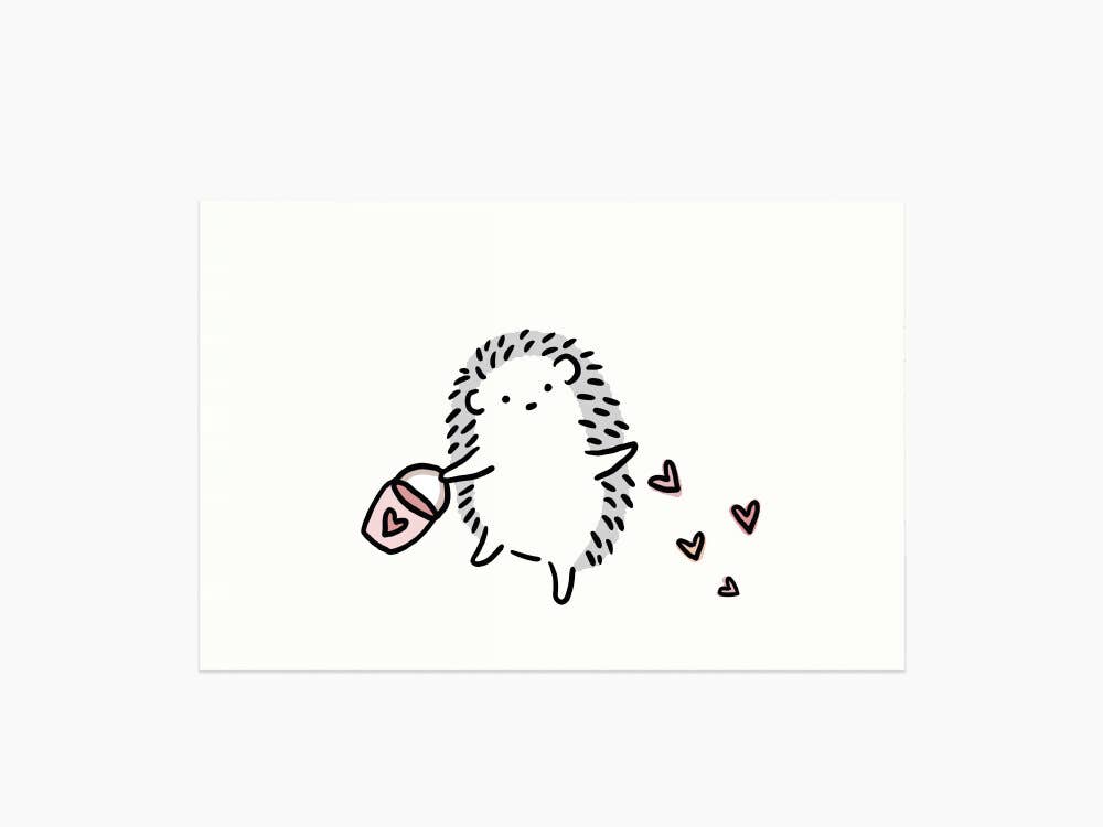 Hearts Postcard