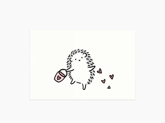 Hearts Postcard