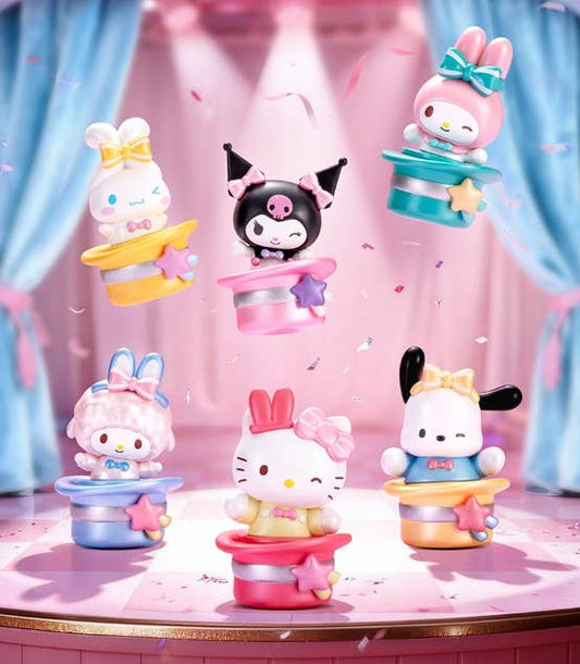 Sanrio Springy Magic Hat Series Blind Box Figure