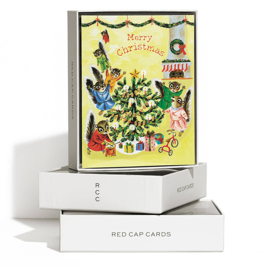 Christmas Morning greeting card