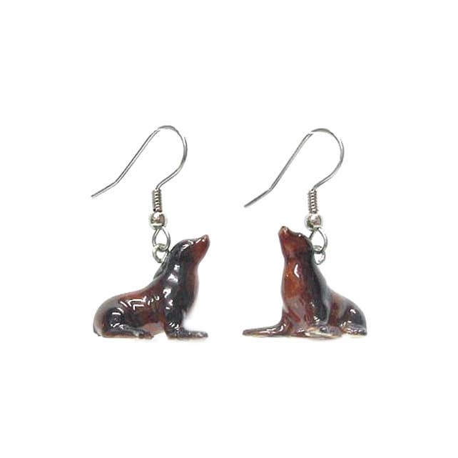 Sea Lion Earrings