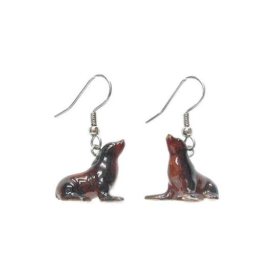 Sea Lion Earrings