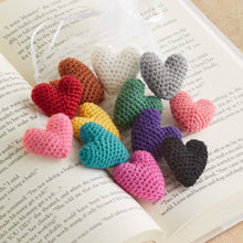 Load image into Gallery viewer, Mini Hearts Crocheted, Valentine&#39;s Day, Gift For Her, Love
