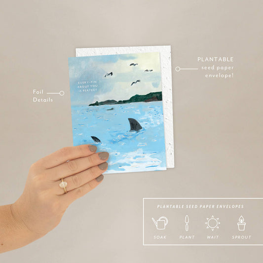 Fin - Love + Friendship Card