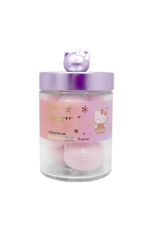 Hello Kitty Moisturizing Bath Fizzies + Jar