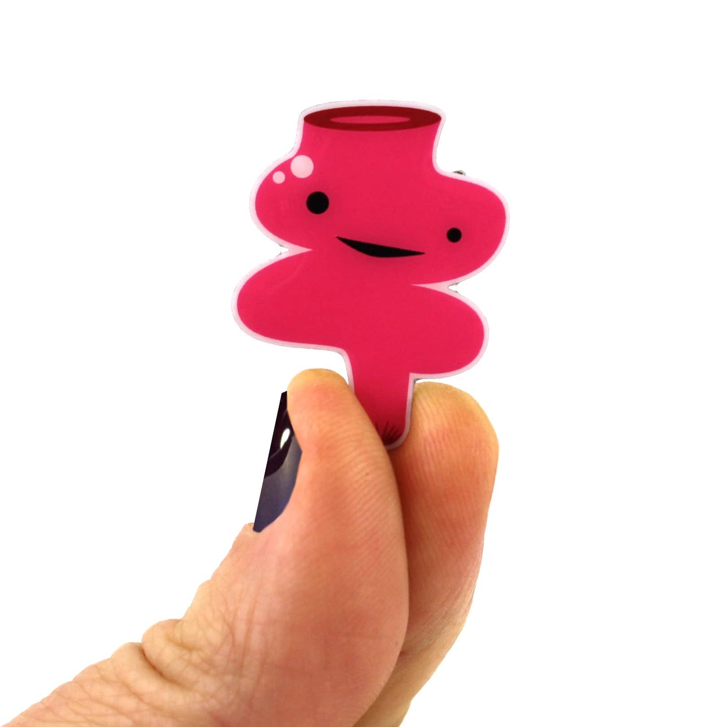 Rectum Lapel Pin - Bringing up the Rear