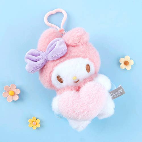 Limited! Sanrio Heart Angel Plush Keychain - 12cm