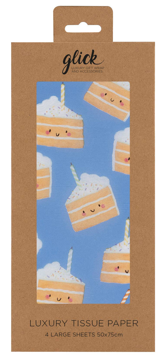 Tissue Cakey Blue