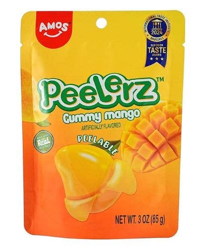 Amos Gummy Peelerz Mango 3oz