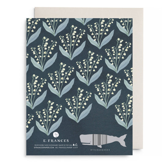 Lily of the Valley Sympathy Greeting Card