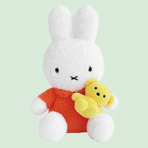 Ultra Soft Miffy with mini Bear Deco Gift Plush