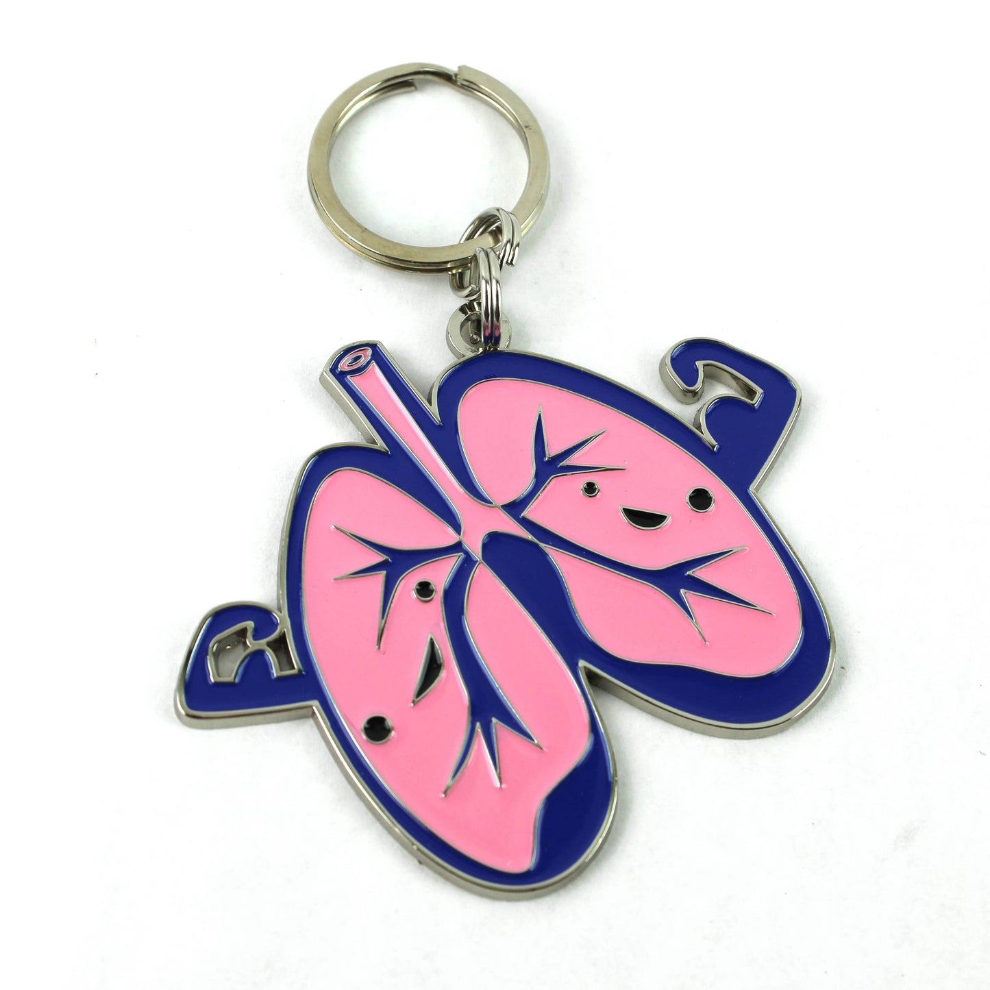 Lung Keychain - My Lung Life is Crazy