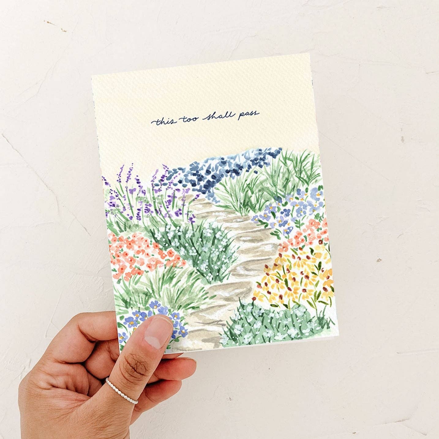 This Too Shall Pass Card | Sympathy Condolence Card