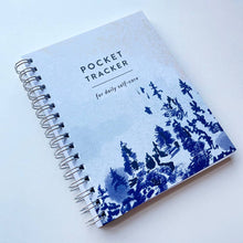 Load image into Gallery viewer, Pocket Spiral Notebook - Pocket Tracker Trees for Self Care
