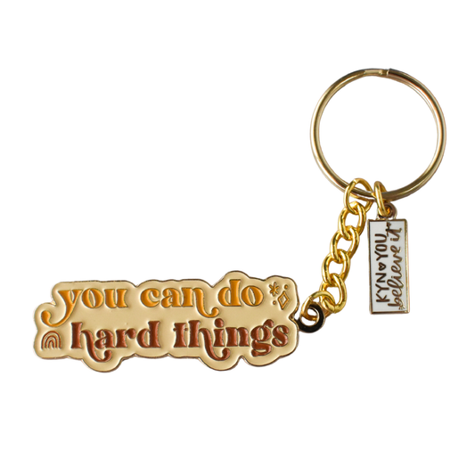 Do Hard Things Keychain