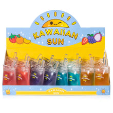 Load image into Gallery viewer, Kawaiian Sun Fruit Juice Squishy Sensory Toy
