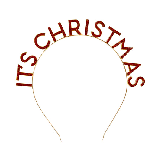 Red Christmas Headband | Stocking Stuffer Gifts |