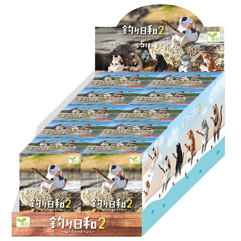 JAPANESE BLIND BOX - FISHING CAT 2 SURPRISE BOX