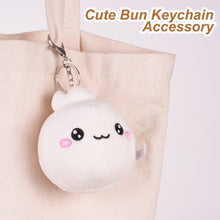 Load image into Gallery viewer, Dumpling Bao Dim Sum Plush Keychain Gift Stocking Stuffer
