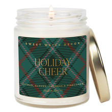 Load image into Gallery viewer, Holiday Cheer 9 oz Soy Candle - Christmas Gifts
