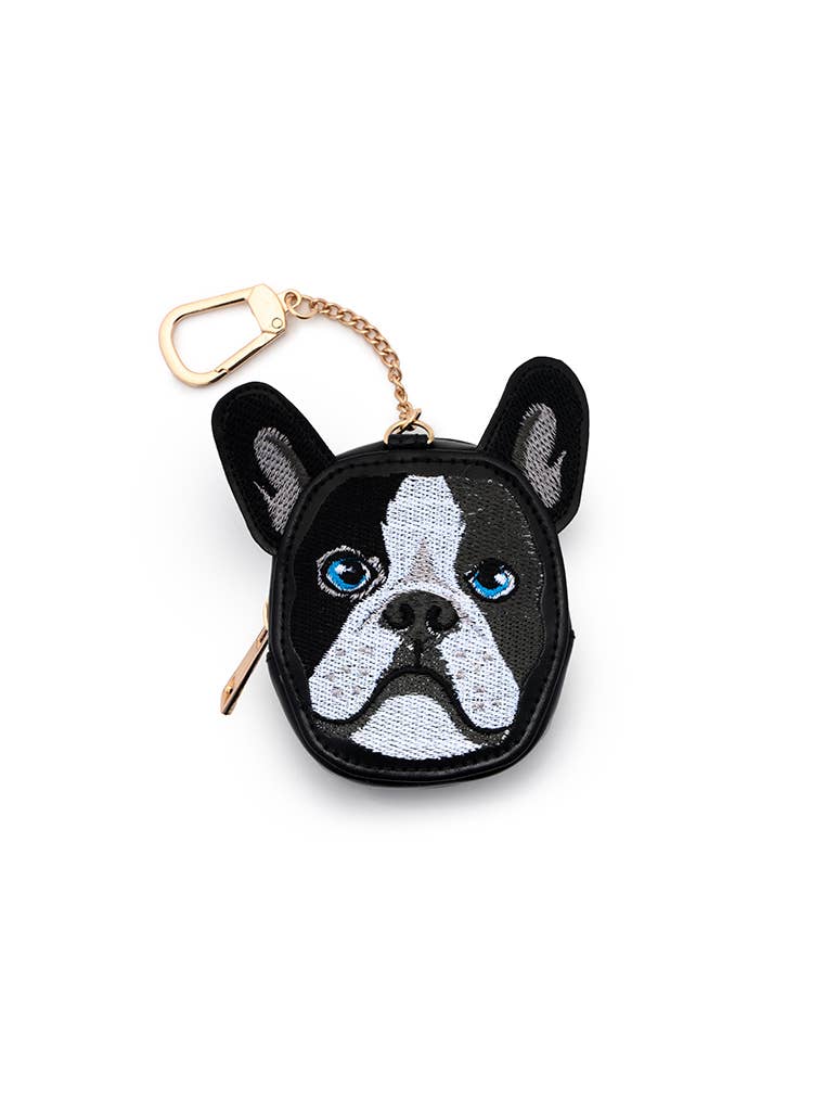 2-in-1 Bag Charm & Reusable Shopper Bag - Boston Terrier Dog