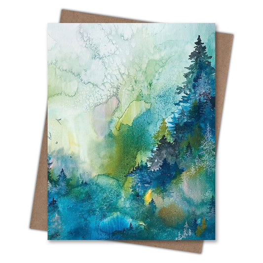 Ethereal Forest Blank Notecard