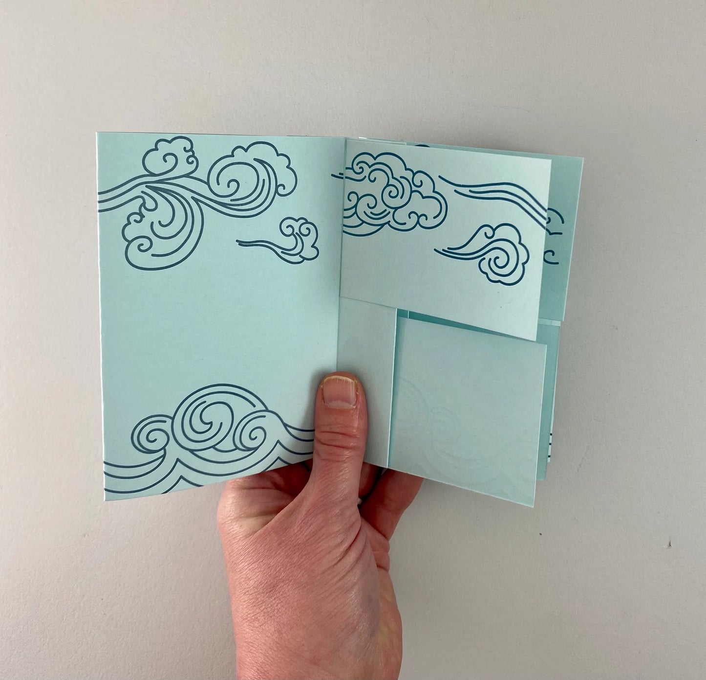 Oceans And Waves Diy Flag Book Kit