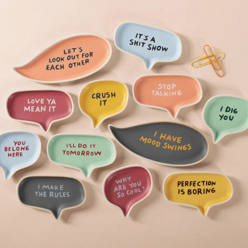 I Dig You Word Bubble Tray