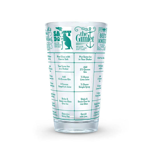 Good Measure Recipe Glass - Gin