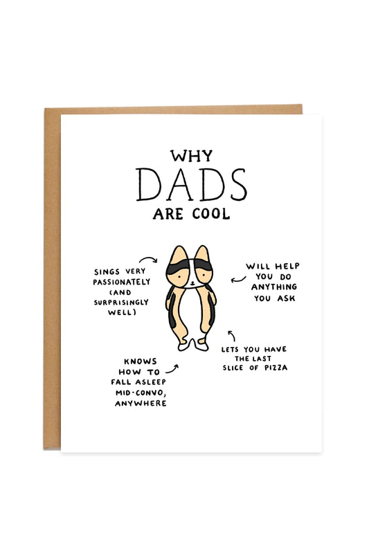 Dads Are Cool Card