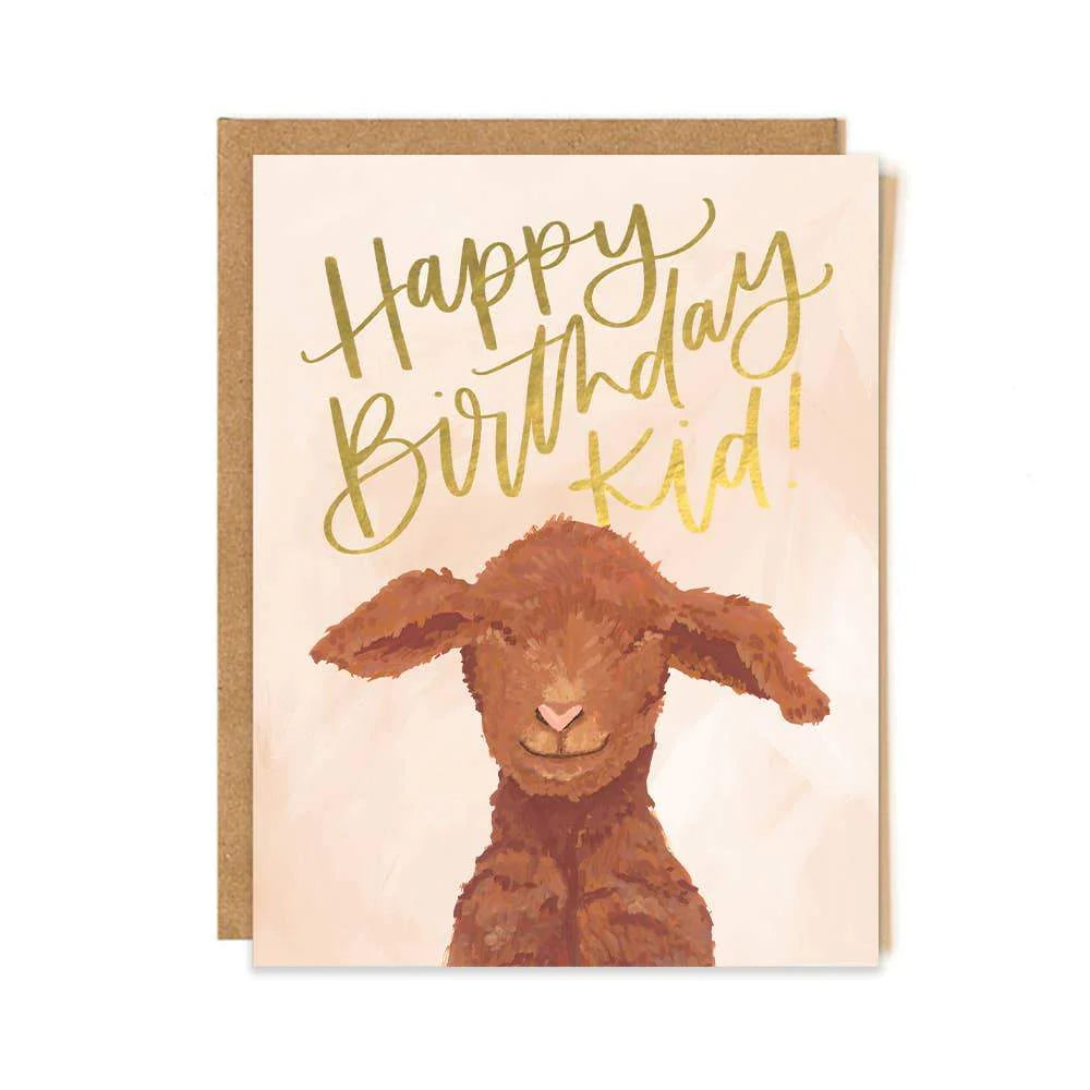 HAPPY BIRTHDAY KID! CARD - Front and Company: Gifts