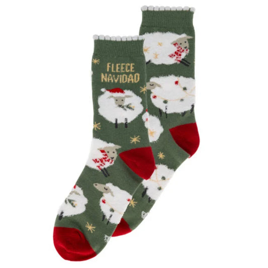 Holiday Socks Sheep