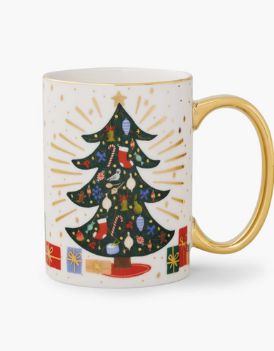 Holiday Tree Porcelain Mug - Front & Company: Gift Store