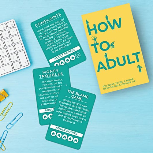 How To Adult Cards - Front & Company: Gift Store