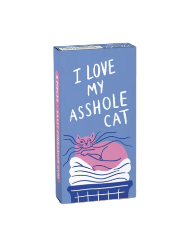 I Love My Asshole Cat Gum - Front & Company: Gift Store