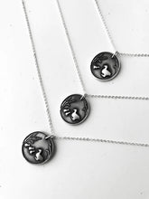 Load image into Gallery viewer, Duckling Family Medallion Charm Necklace

