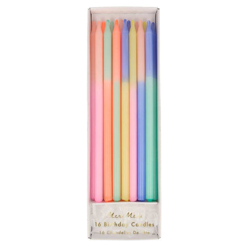 Meri Meri Multi Colour Block Candles - Front & Company: Gift Store