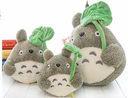Totoro Plush 18" W/ Leaf