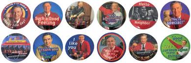 Mr. Rogers Neighborhood button