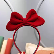 Kiki Red Big Bow headband - Front & Company: Gift Store