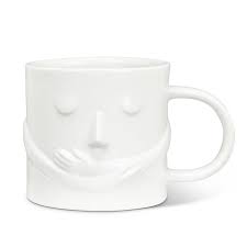 Matte Mug with Hugging Arms - Front & Company: Gift Store