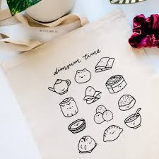 Dimsum Time Tote Bag - Front & Company: Gift Store