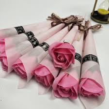 Soap Flower Rose Single