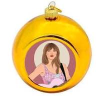 Christmas Baubles 'T - Eras' | Silver