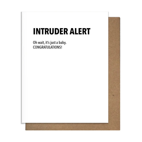 Intruder Alert Baby - Front & Company: Gift Store